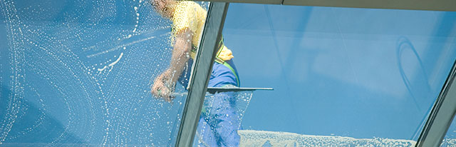 Sunshine cleaning and janitorial services window cleaning